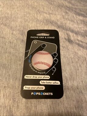 Baseball Popsocket Phone Grip & Stand NEW